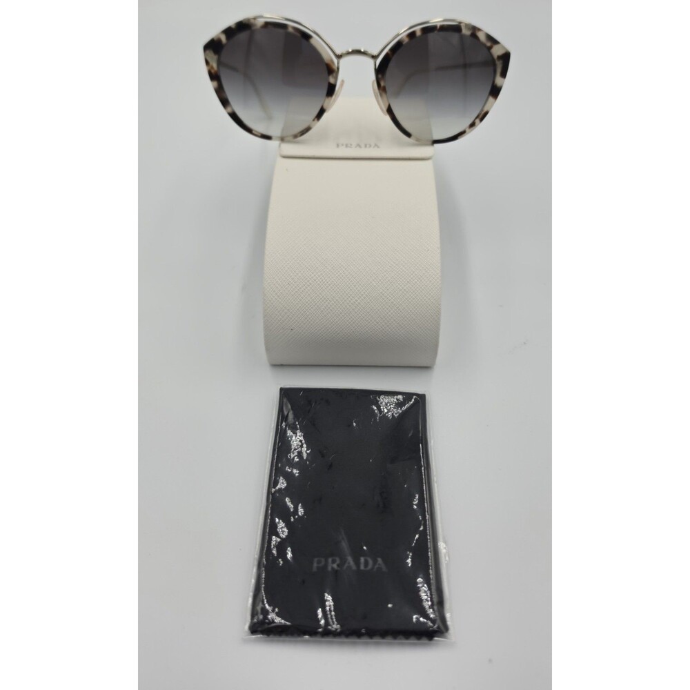 Prada SPR 18U UAO-5O0 59-24 140 Tortoise Brown Gradient Sunglasses w/ Case Cloth - Picture 4 of 6